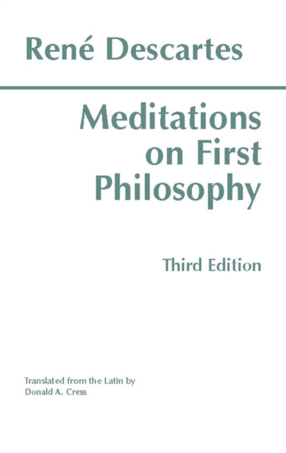 Meditations on First Philosophy, Paperback / softback Book