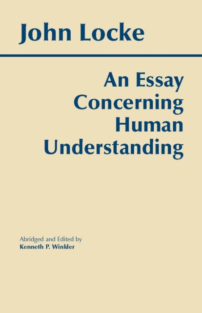 An Essay Concerning Human Understanding, Paperback / softback Book