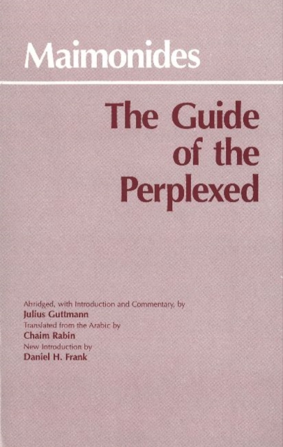 The Guide of the Perplexed, Hardback Book