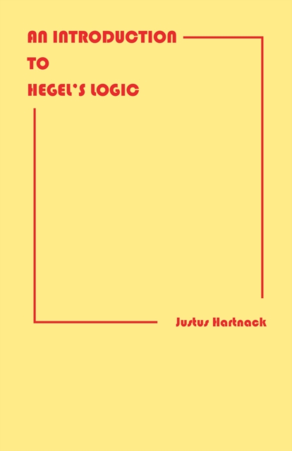 An Introduction to Hegel's Logic, Paperback / softback Book