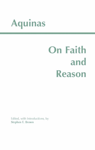 On Faith and Reason, Paperback / softback Book