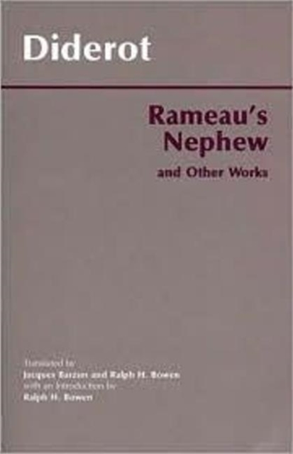 Rameau's Nephew, and Other Works, Hardback Book