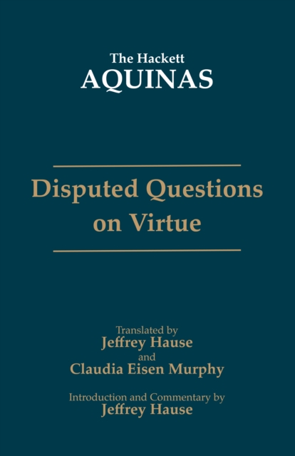 Disputed Questions on Virtue, Paperback / softback Book