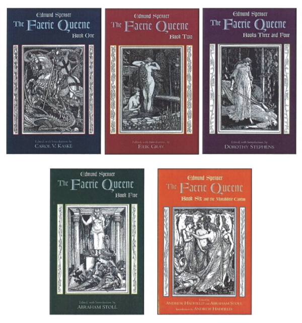 THe Faerie Queene : Complete in Five Volumes, Hardback Book