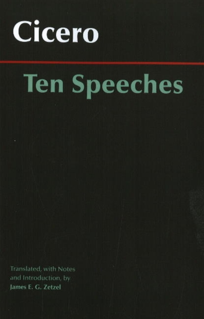 Ten Speeches, Hardback Book