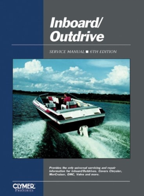 Proseries Inboard Outdrive Service Repair Manual, Paperback / softback Book