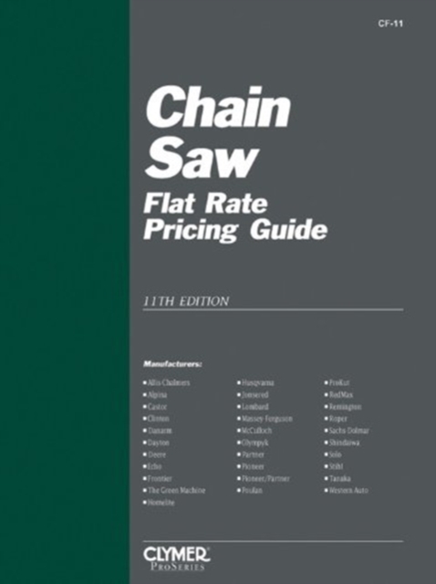 Chain Saw Flat Rate, Paperback / softback Book