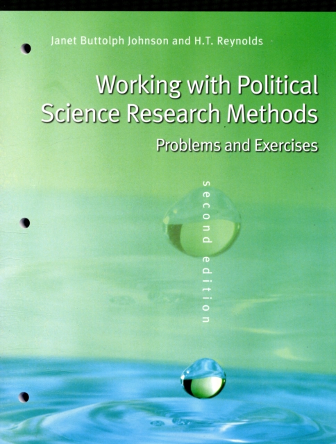 Working with Political Science Research Methods : Problems and Exercises, Paperback / softback Book