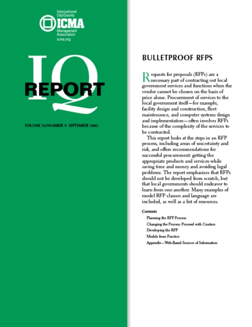 Bulletproof RFPs, EPUB eBook