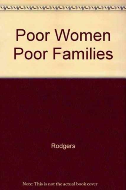 Poor Women, Poor Families, Paperback / softback Book