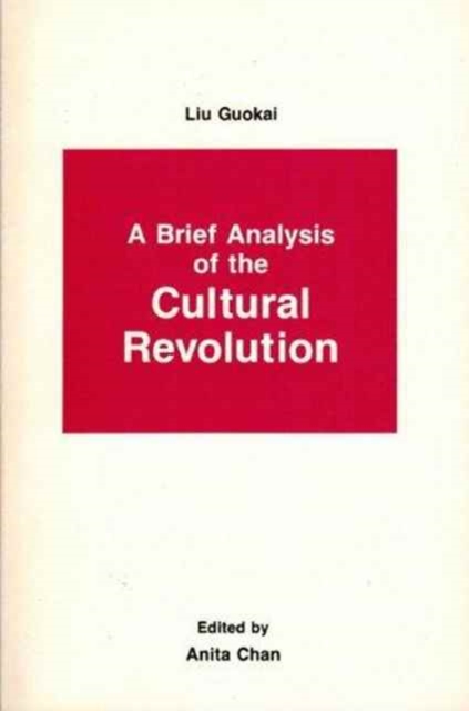 A Brief Analysis of the Cultural Revolution, Paperback / softback Book