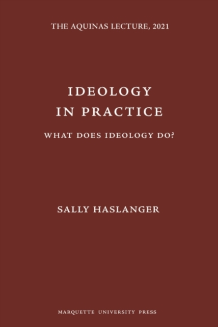 Ideology in Practice : What Does Ideology Do?, Hardback Book