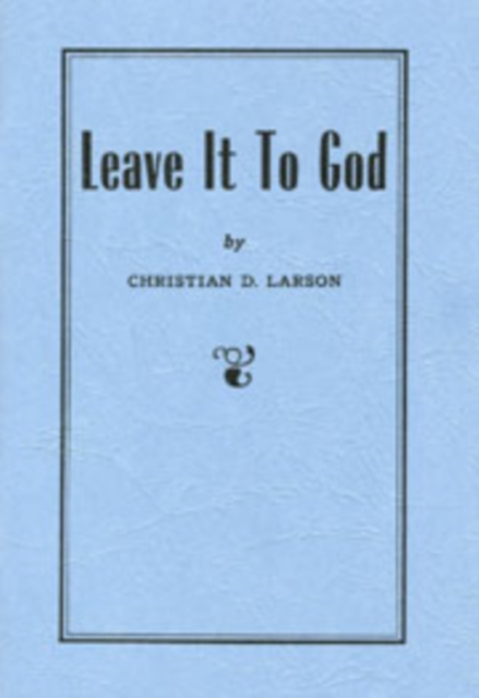 Leave it to God, Paperback / softback Book