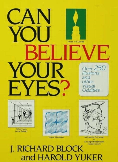 Can You Believe Your Eyes?, Hardback Book