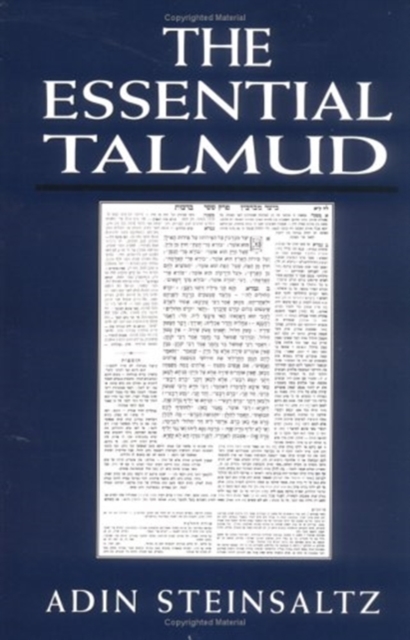 The Essential Talmud, Hardback Book