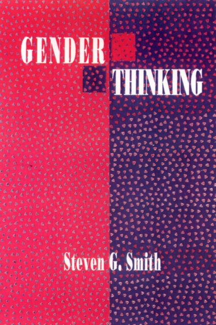 Gender Thinking, Hardback Book