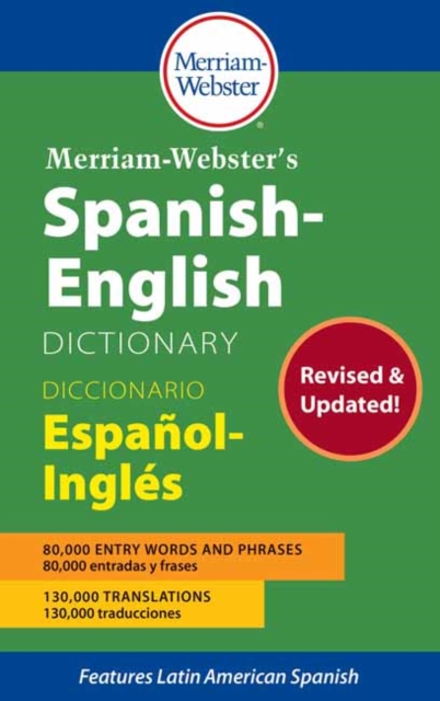 Merriam-Webster's Spanish-English Dictionary, Hardback Book