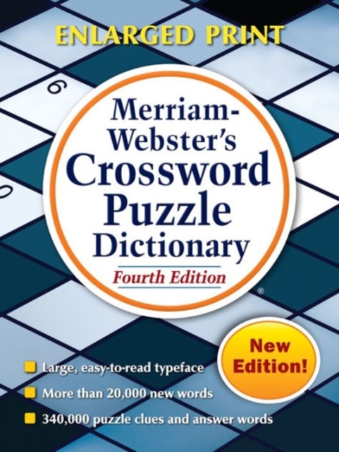 Merriam Webster's Crossword Puzzle Dictionary, Paperback / softback Book