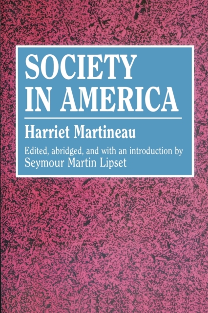 Society in America, Paperback / softback Book