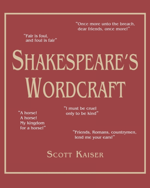 Shakespeare's Wordcraft, Paperback / softback Book