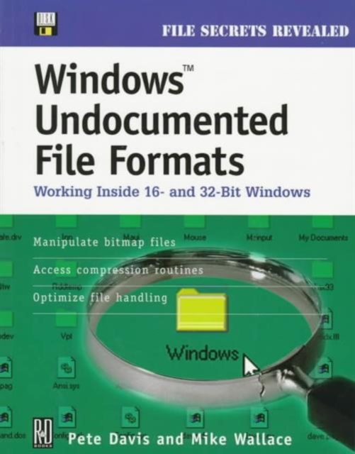Windows Undocumented File Formats : Working Inside 16- and 32-bit Windows, Paperback Book