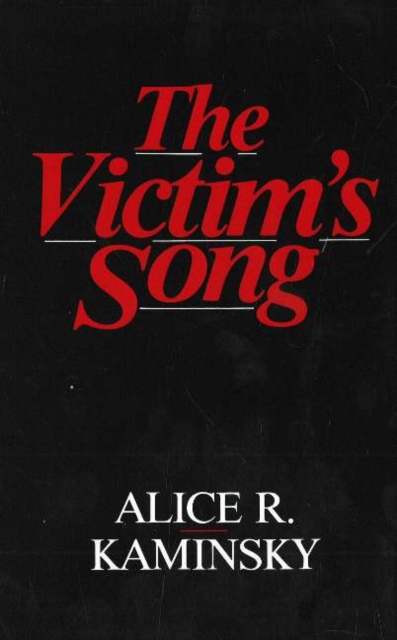 The Victim's Song, Hardback Book