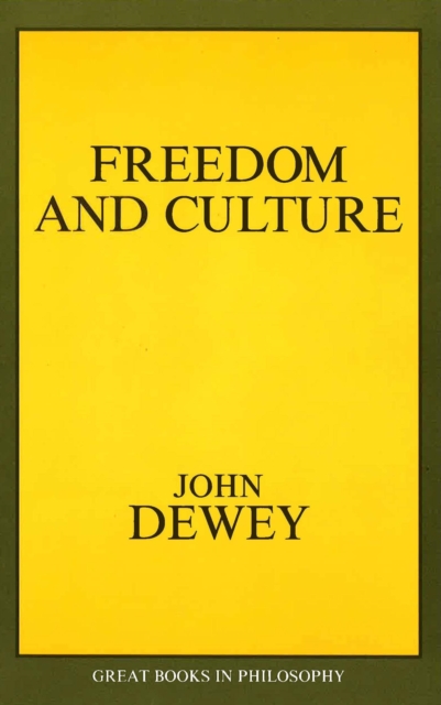 Freedom And Culture, Paperback / softback Book