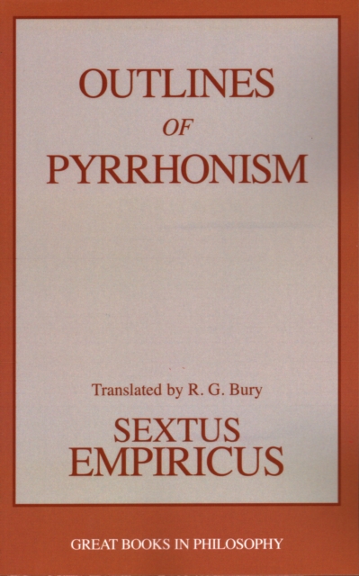 Outlines of Pyrrhonism, Paperback / softback Book