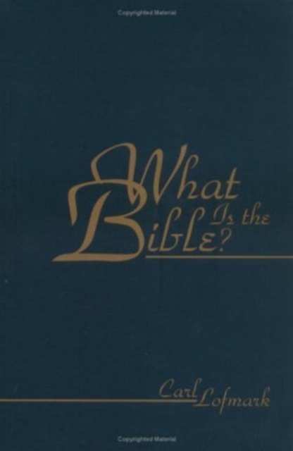 What Is the Bible?, Hardback Book
