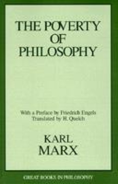 The Poverty Of Philosophy, Paperback / softback Book
