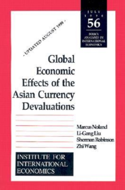Global Economic Effects of the Asian Currency Devaluations, Paperback / softback Book