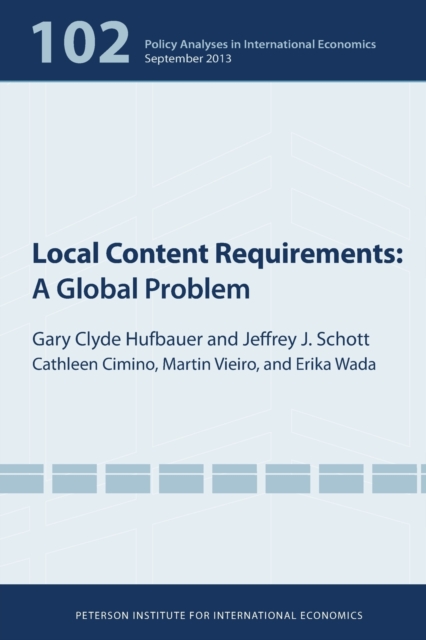 Local Content Requirements - A Global Problem, Paperback / softback Book