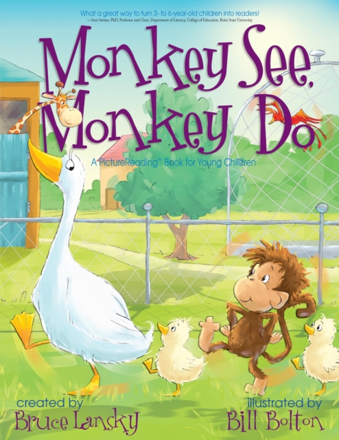 Monkey See, Monkey Do : A Picturereading Book for Young Children, Hardback Book