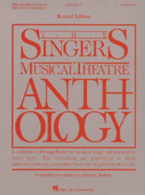 Singers Musical Theatre: Soprano Volume 1, Sheet music Book