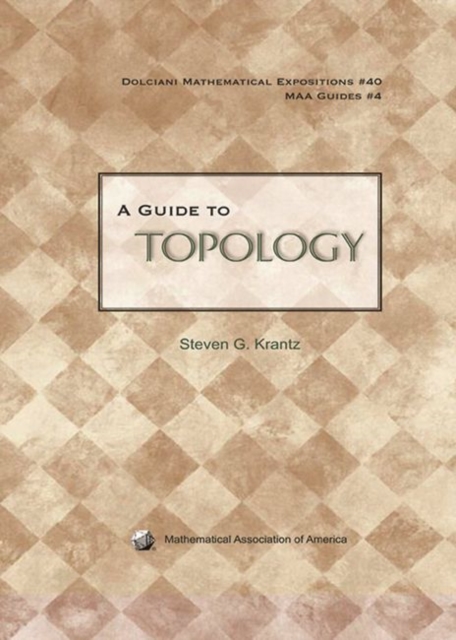 A Guide to Topology, Hardback Book
