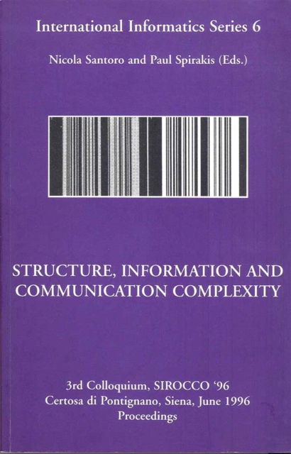 Structure, Information and Communication Complexity, IIS 6, Paperback / softback Book