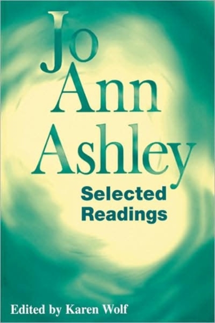 Jo Ann Ashley : Selected Readings, Paperback / softback Book