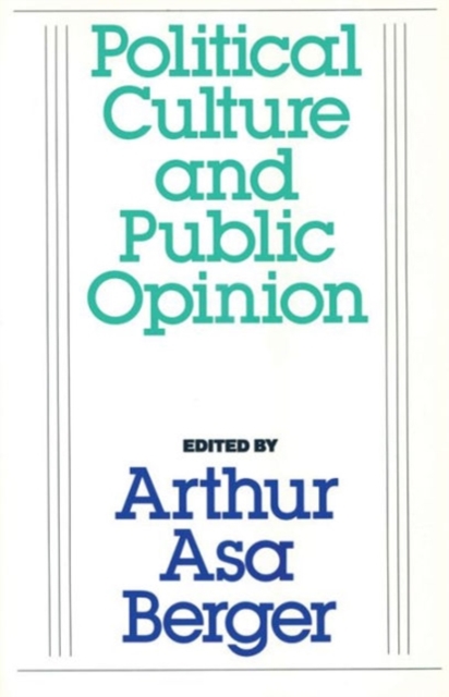 Political Culture and Public Opinion, Paperback / softback Book