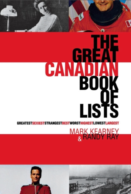 The Great Canadian Book of Lists, Paperback / softback Book