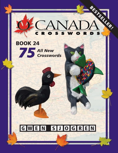 O Canada Crosswords Book 24, Paperback Book