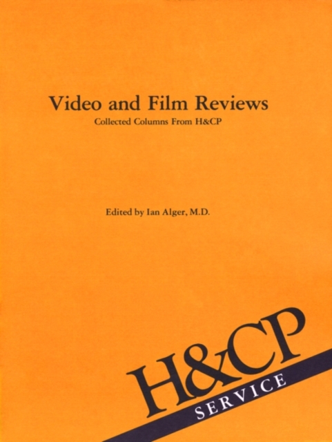 Video and Film Reviews : Collected Columns from Hospital and Community Psychiatry, Paperback / softback Book