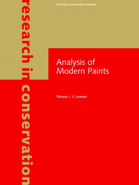 Analysis of Modern Paints, Paperback / softback Book