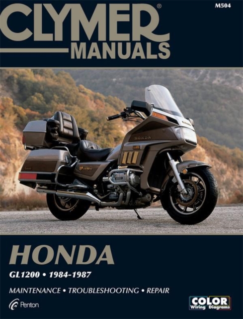 Honda GL1200 Gold Wing Motorcycle (1984-1987) Service Repair Manual, Paperback / softback Book