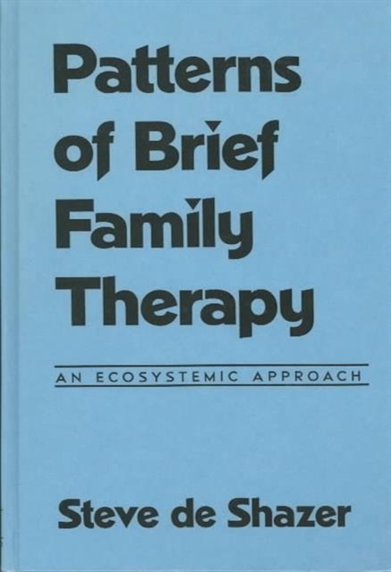 Patterns of Brief Family Therapy, Hardback Book