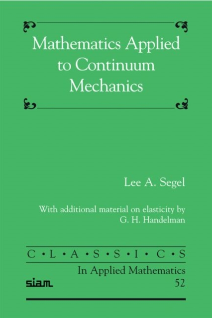 Mathematics Applied to Continuum Mechanics, Paperback Book