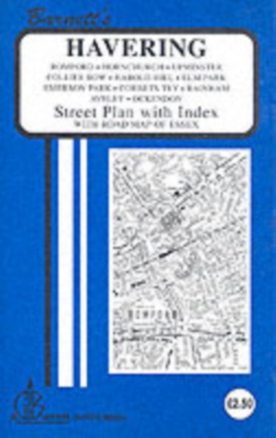 Havering : Romford / Hornchurch / Rainham / Ockendon / Aveley, Sheet map, folded Book