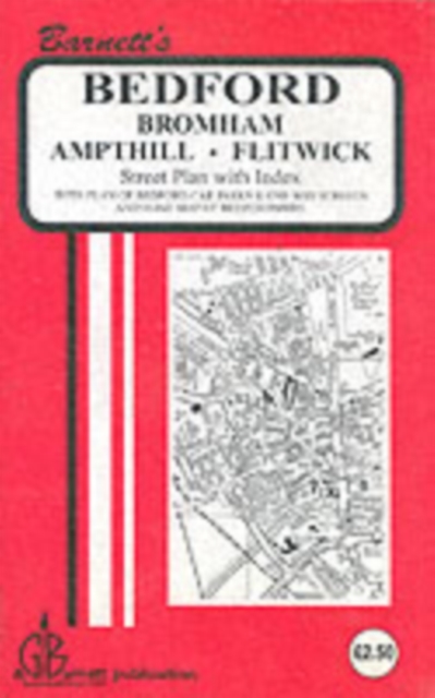 Bedford : Bromham / Ampthill / Flitwick, Sheet map, folded Book