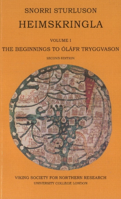 Heimskringla : Volume 1 -- The Beginnings to Olafr Tryggvason, Paperback / softback Book