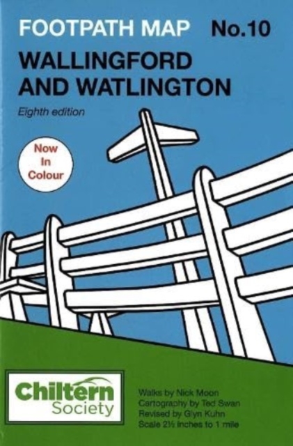 Footpath Map No. 10 Wallingford and Watlington : Eighth Edition - In Colour, Paperback / softback Book