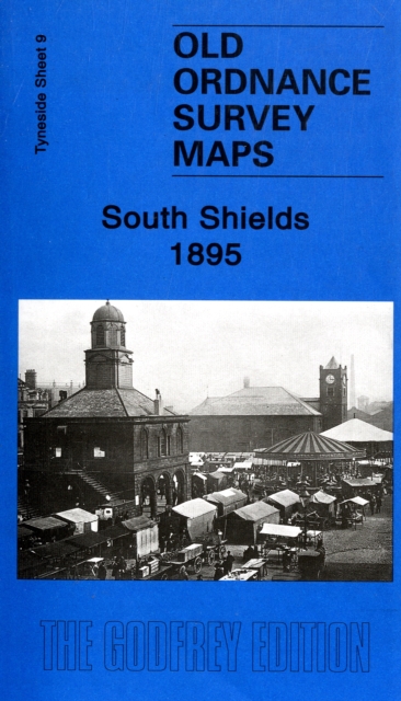 South Shields 1895 : Tyneside Sheet 9, Sheet map, folded Book